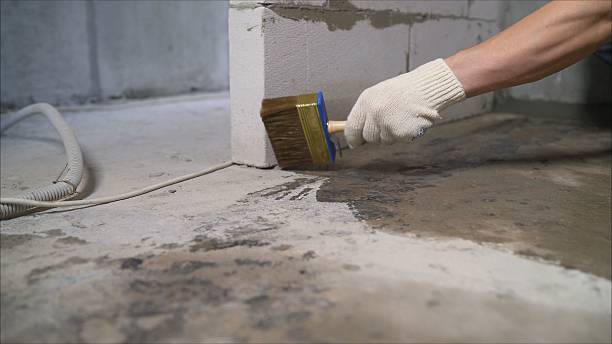 SJ Waterproofing Pros Interior Drainage System coverage map for Covington, KY and surrounding area